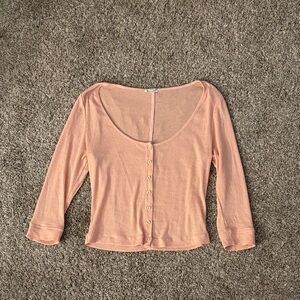 Free people intimately scoop neck Button-Up Top